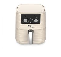 Image of Zen, Analog Air Fryer, 1700W, 5.5L, White